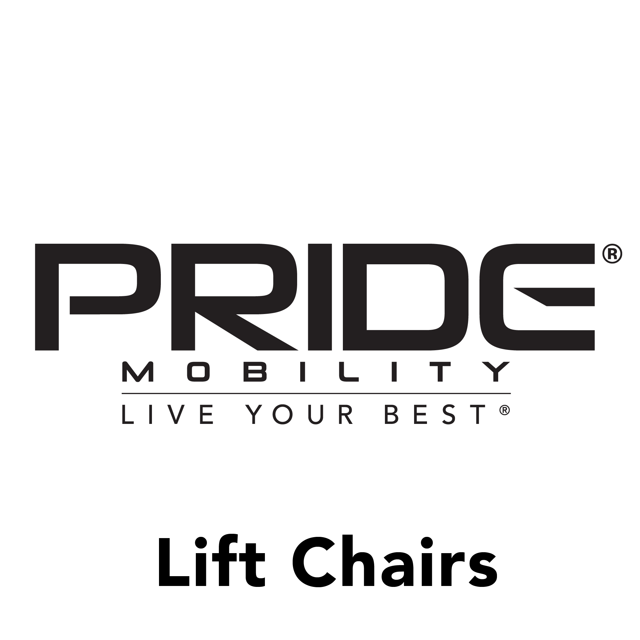 Pride Mobility lift chairs category