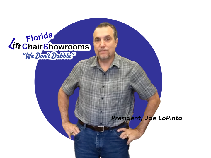 Picture of Flroida Lift Chair Showrooms President, Joe LoPinto