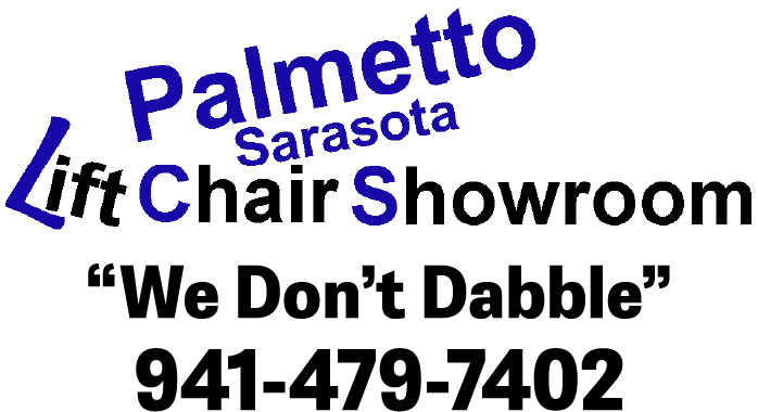 Palmetto and Sarasota Lift Chair Showroom Logo